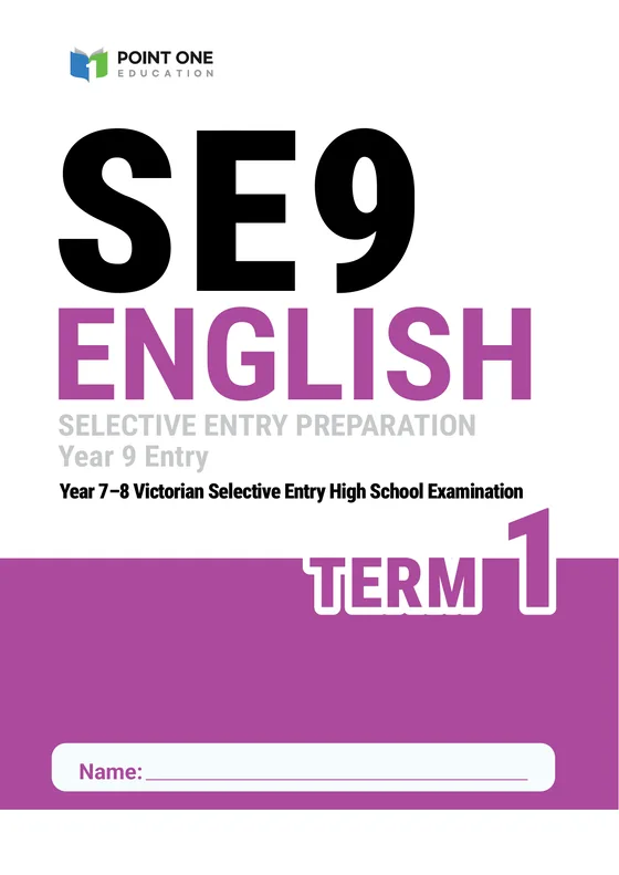 SE9 English SE9 English cover